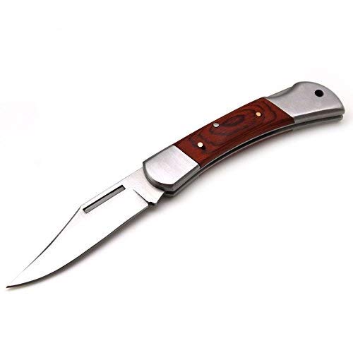 Premium Snake Eye Tactical Lockback Folding Pocket Knife - Small Size with Ergonomic Handle for Outdoor, Camping & EDC Collection | Perfect for Hiking, Survival & Everyday Carry