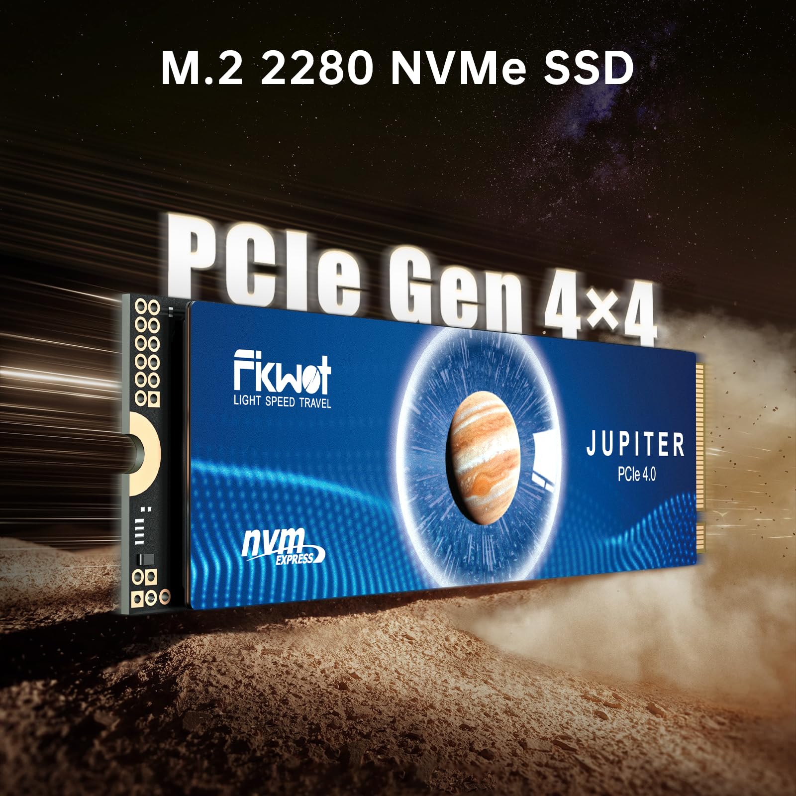 FX991 4TB NVMe M.2 SSD - PCIe Gen4 x4 Internal Solid State Drive with 7300MB/s Read Speed | 2280 Form Factor | 3D QLC NAND | Compatible with PS5, Gaming Laptops & High-Performance Desktops | Ideal for Gaming, Video Editing & Large File Storage