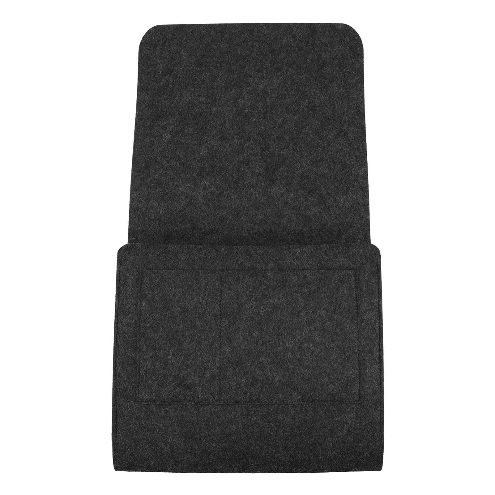 Hemoton Felt Bedside Hanging Organizer Bag - Dormitory & Bedroom Storage Solution for Laptop, Books, and Essentials - Perfect for Sofa, Desktop, and Armrest Organization