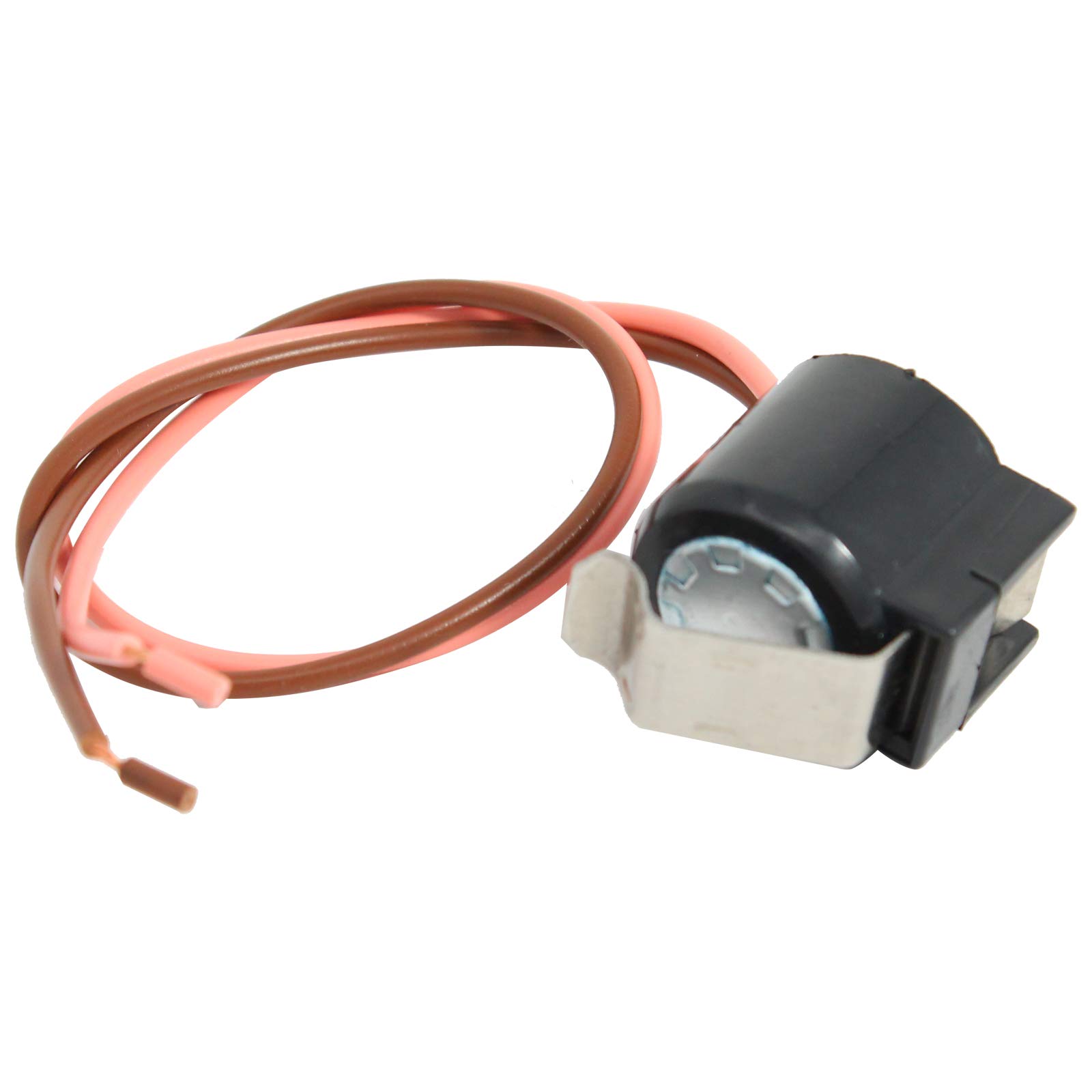 Whirlpool Refrigerator Replacement Parts - Cold Control Thermostat W10225581, Defrost Thermostat W10822278, Defrost Timer W10662129 & Compressor Run Capacitor 2198202 for Freezer Repair | Compatible with Whirlpool Fridges | DIY Appliance Maintenance & Home Kitchen Use