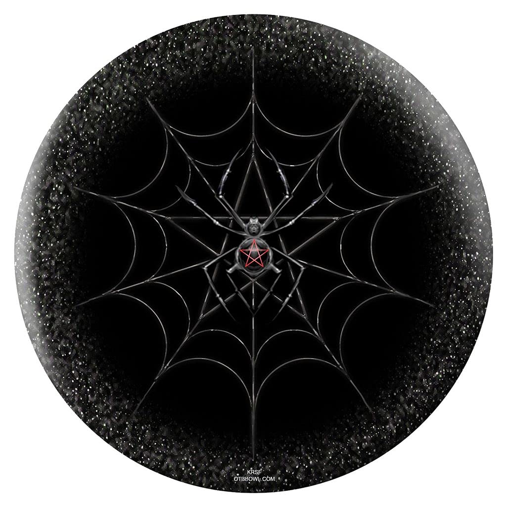 Anne Stokes Aracnafairia Spider Design Bowling Ball for Professional & Casual Play - Perfect for League Nights, Practice Sessions & Halloween-Themed Events