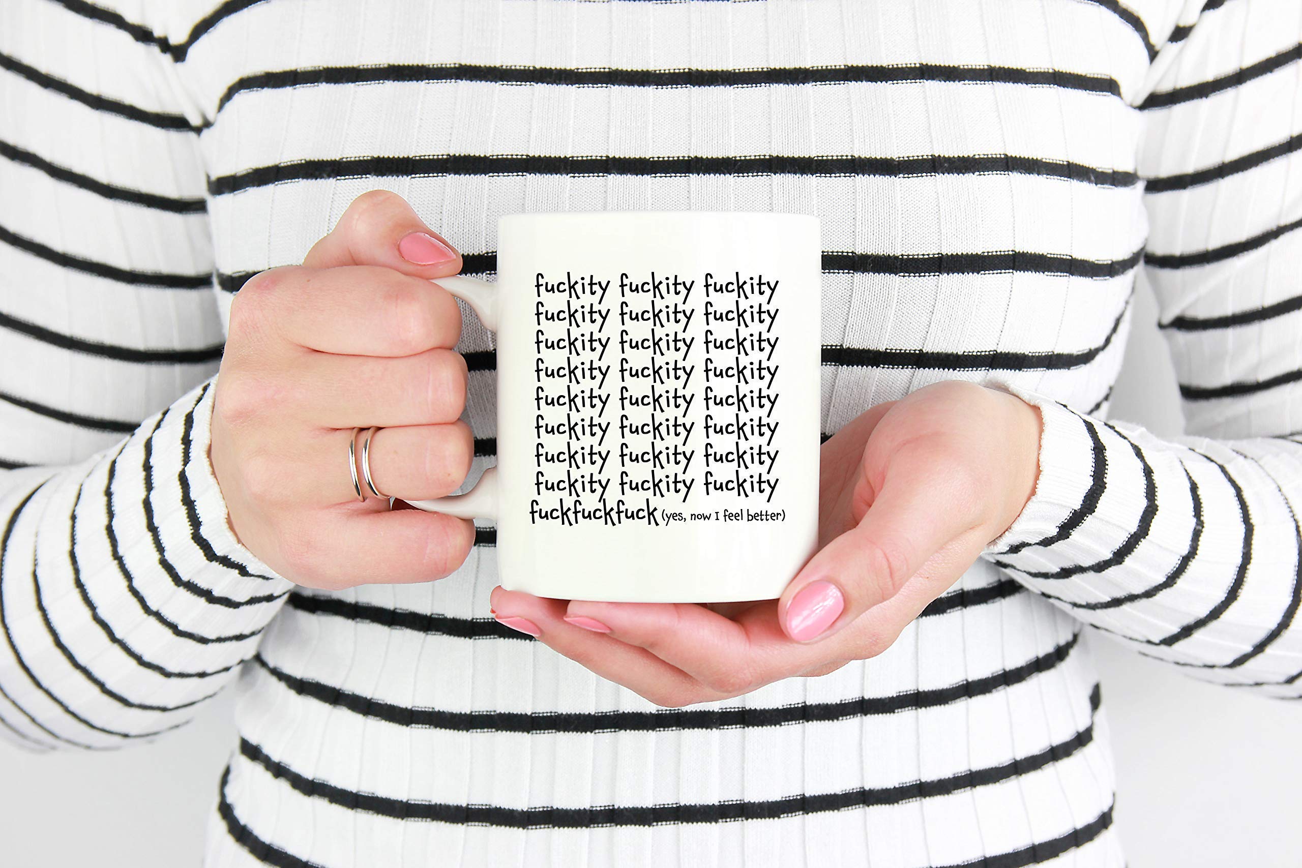 Funny Sarcastic Coffee Mug for Women - 11 oz Snarky Novelty Cup with Sassy Sayings - Perfect for Office Humor, Gifts & Daily Motivation