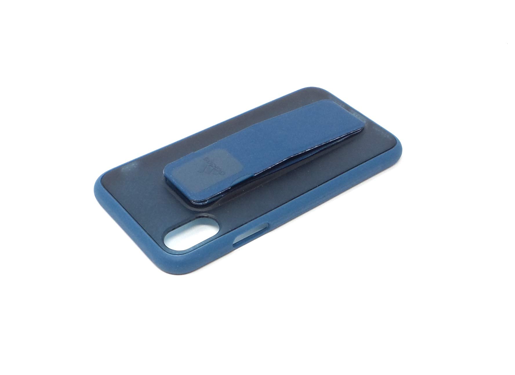 Adidas Grip Band Case for Apple iPhone X/Xs - Shockproof Protective Cover with Non-Slip Design (CJ3527, Blue) - Perfect for Sports, Outdoor Activities & Daily Use