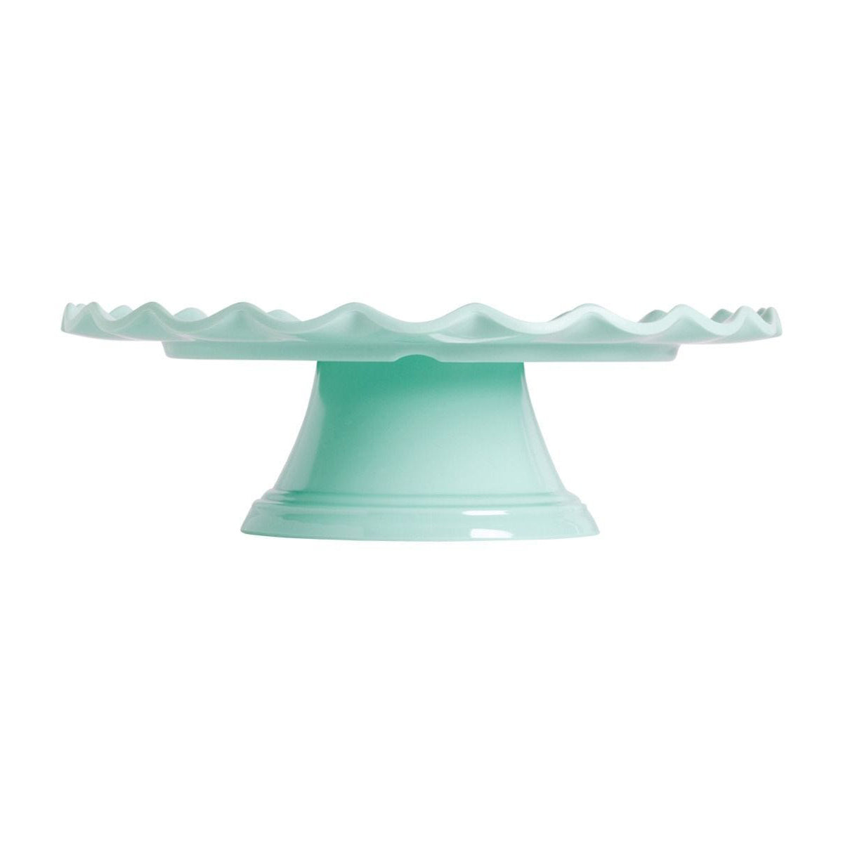 A Little Lovely Company Wave Mint Cake Stand - Elegant Dessert Display for Weddings, Parties & Home Decor