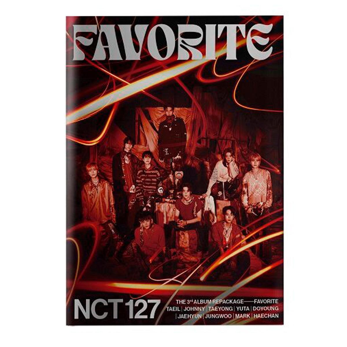 NCT 127 3rd Album Repackage 'FAVORITE' - K-Pop Music CD with Photobook & Poster - Perfect for K-Pop Fans, Collectors and Gift Giving