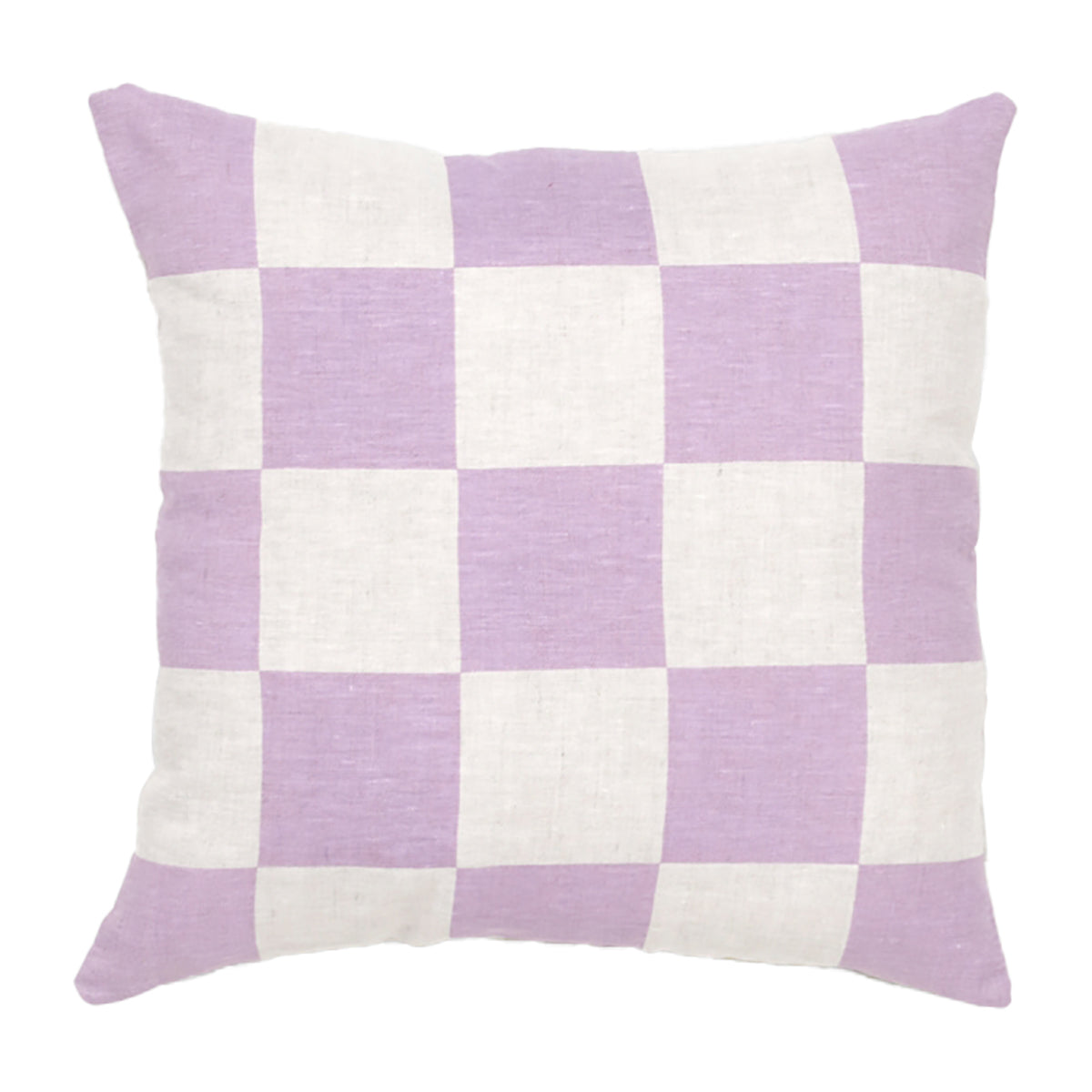 Large Square Checkered Cushion - Stylish Home Decor for Sofa, Bed & Living Room - Perfect for Cozy Comfort & Modern Interior Design