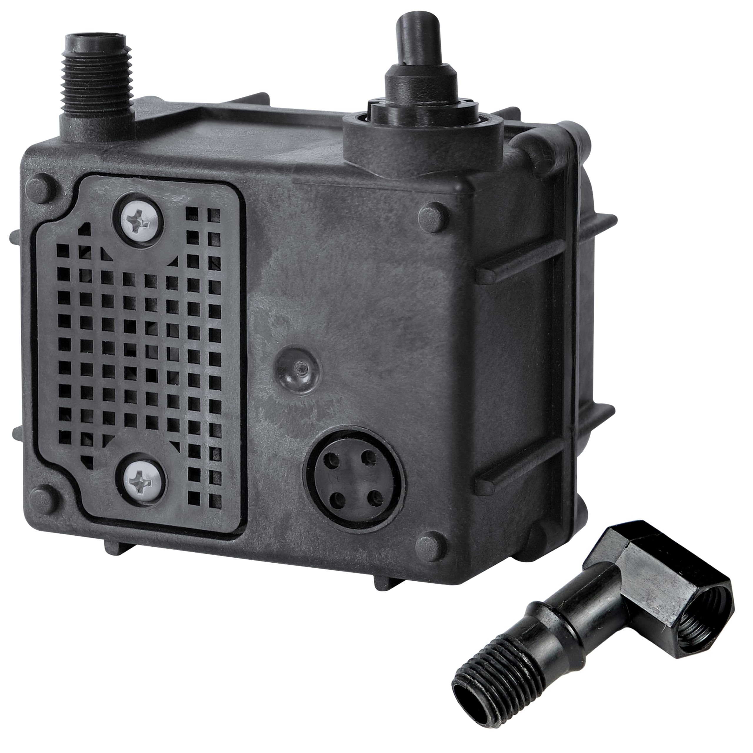 Little Giant P-AAA 115V 1/160HP 120GPH Submersible Fountain Pump with 15-Ft Cord - Oil-Filled Recirculating Water Pump for Statues, Ponds & Indoor/Outdoor Decor (Model 523375, Black) | Perfect for Garden Fountains, Water Features & Decorative Displays