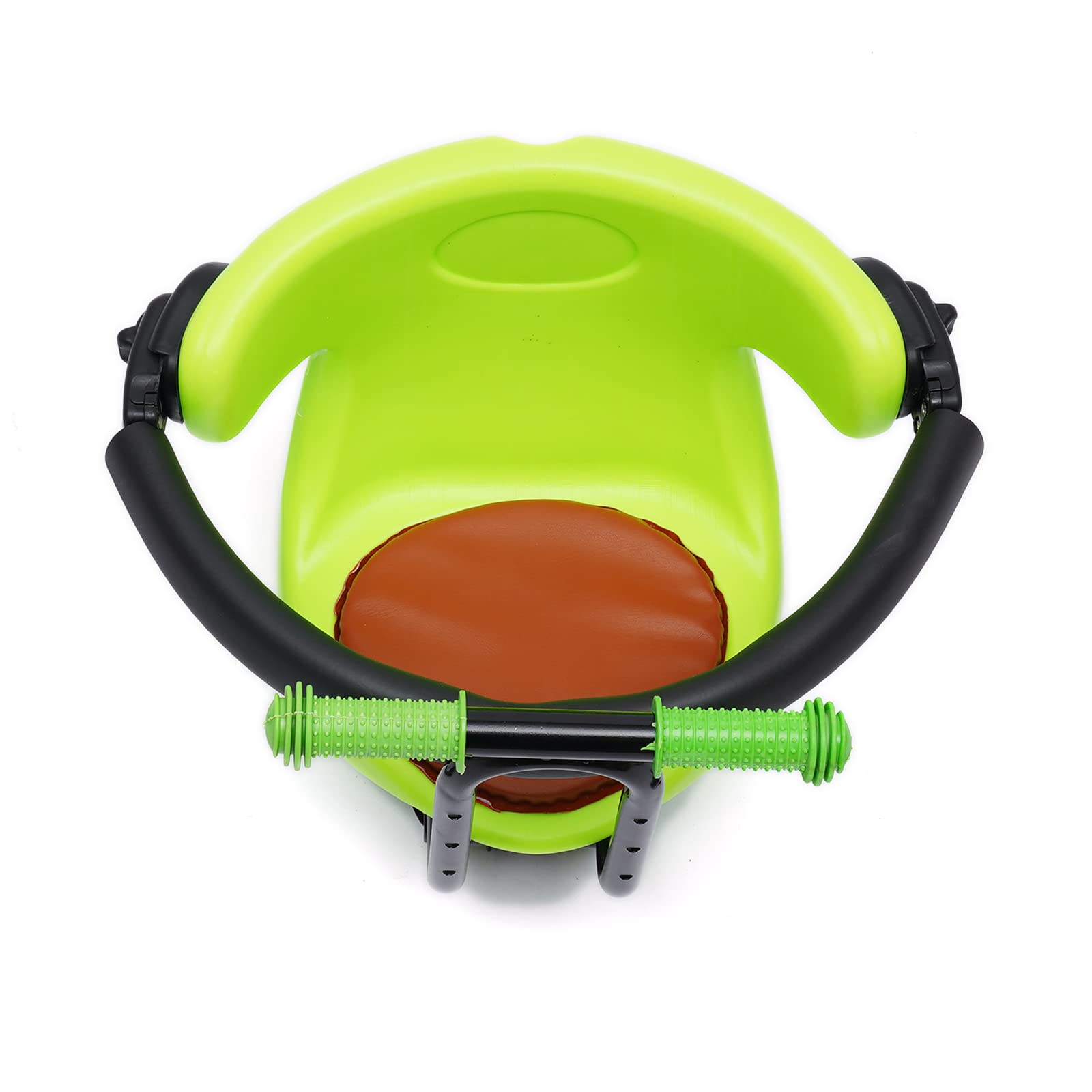 **Safe & Stable Front Child Bike Seat with Handrail - Comfortable Cushioned Chair for Toddlers & Kids - Perfect for Family Cycling, Commuting & Outdoor Adventures**
