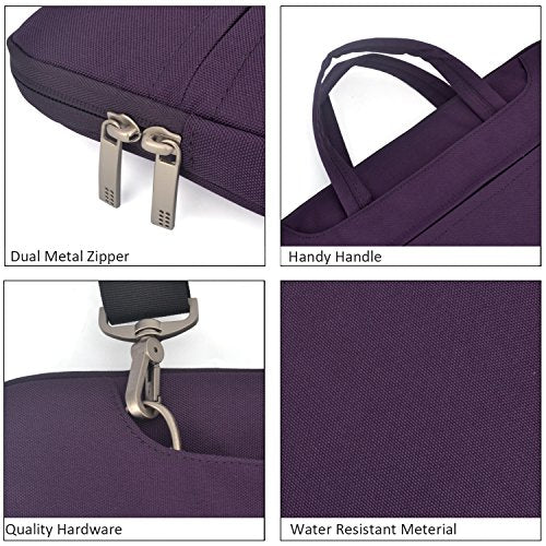 15.6 Inch Waterproof Laptop Sleeve Case - Durable Business Notebook Carrying Bag for MacBook, Dell, HP - Perfect for Office, Travel & School Commute