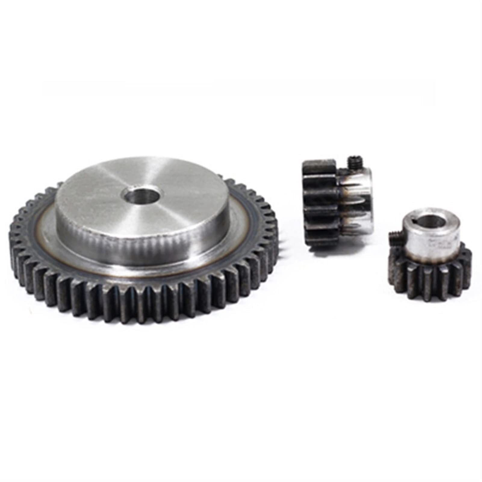 Steel Spur Gear Pinion 20T 1.5 Module with 8mm/10mm/12mm/15mm Bore - Straight Teeth Gear for Rack Transmission (8mm Bore with 3mm Keyway) - Perfect for CNC Machines, 3D Printers, and Industrial Automation Systems