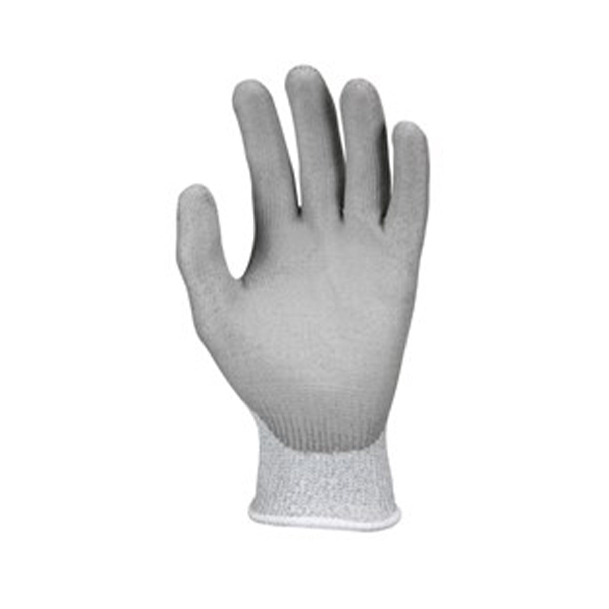 Cut Resistant Work Gloves - 13 Gauge PU Coated Palm & Fingers - ANSI A6 Rated (12 Pairs) - Grey - for Construction, Warehouse, and DIY Projects