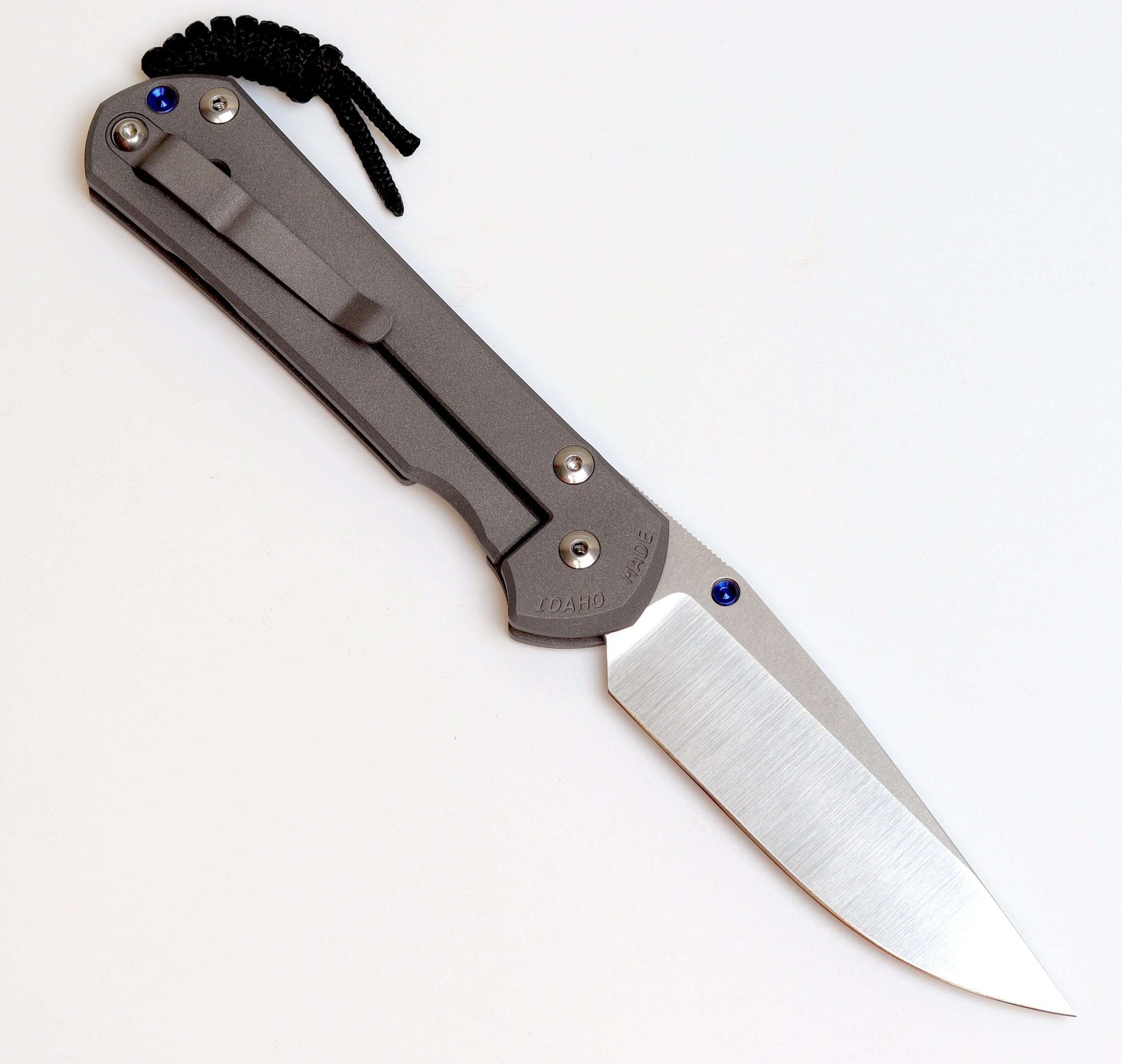 Chris Reeve Knives Large Sebenza 31 Plain Drop Point Polished Blade - Premium EDC Folding Knife for Outdoor, Camping & Everyday Carry