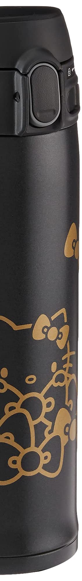 Zojirushi SM-TA48KTBA 16oz Stainless Steel Vacuum Insulated Travel Mug - Hello Kitty Black Design | Keeps Drinks Hot/Cold for Hours | Perfect for Coffee, Tea, Office & Commuting