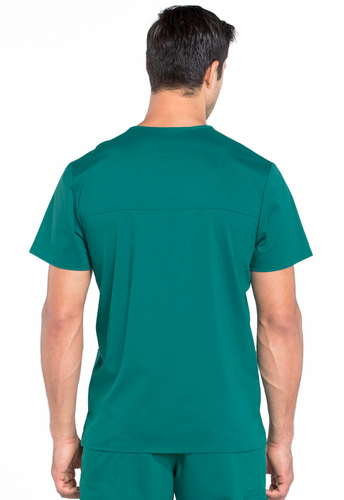 Men's 3 Pocket V-Neck Scrub Top - Comfortable Medical Uniform for Doctors & Nurses (Sizes 2XL to 5XL) - Perfect for Hospitals, Clinics & Healthcare Professionals