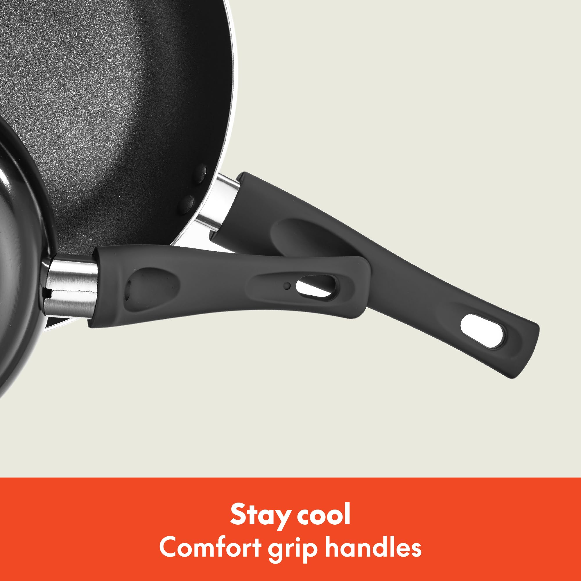 Bella 12-Piece Nonstick Cookware Set - PFOA-Free Pots and Pans with Utensils, Scratch-Resistant Aluminum Cooking Surface for Gas, Electric & Induction Stoves - Perfect for Everyday Cooking, Family Meals & Professional Kitchens