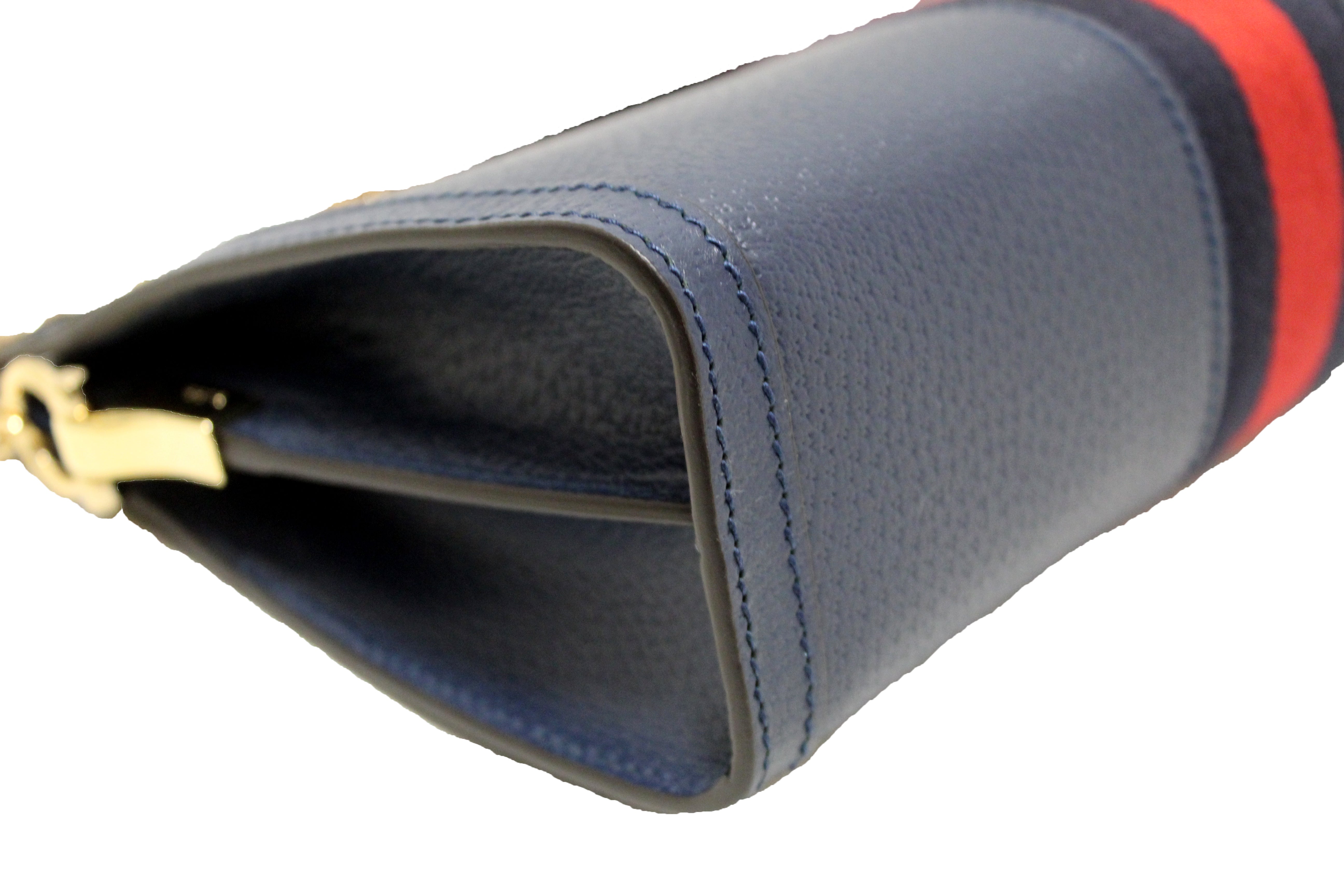 Authentic Gucci Ophidia Small Shoulder Bag in Blue Leather - Perfect for Women's Daily Use, Work, Travel & Special Occasions