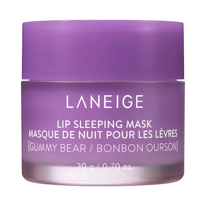 LANEIGE Vitamin C Lip Sleeping Mask - Intensive Hydration Overnight Lip Treatment for Dry & Chapped Lips - Perfect for Nighttime Skincare Routine & Winter Lip Care