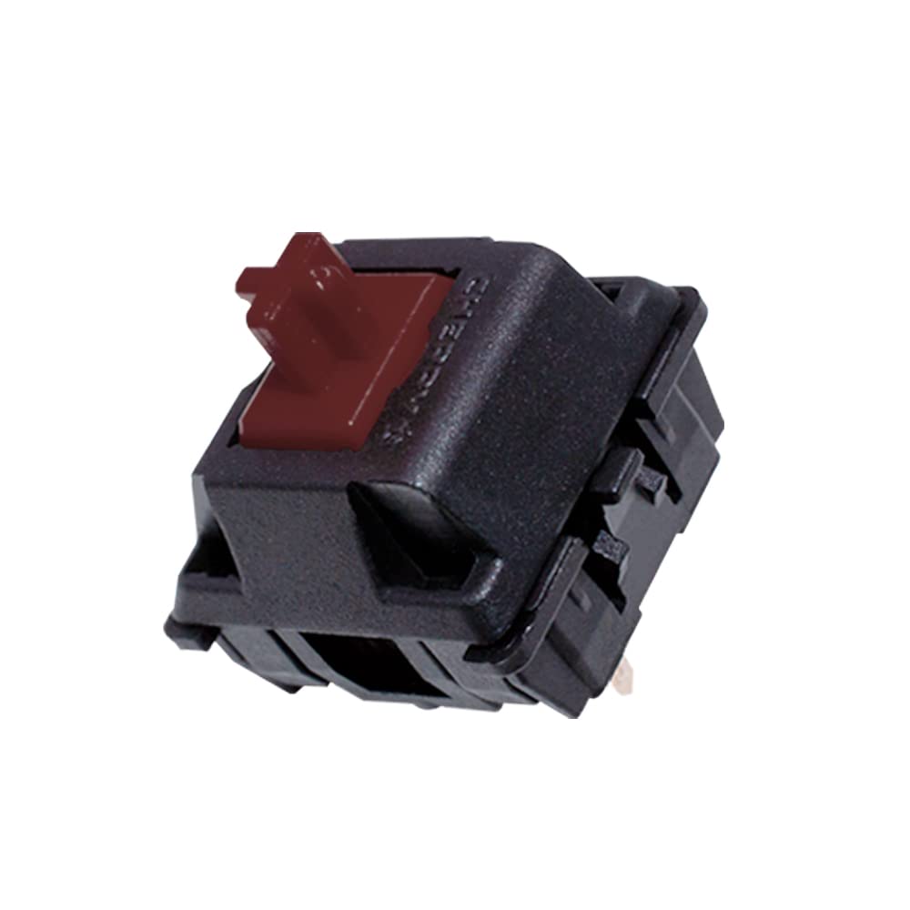 10 Pack Cherry MX Brown Mechanical Keyboard Switches with Switch Puller - Perfect for Gaming, Typing & DIY Keyboard Builds