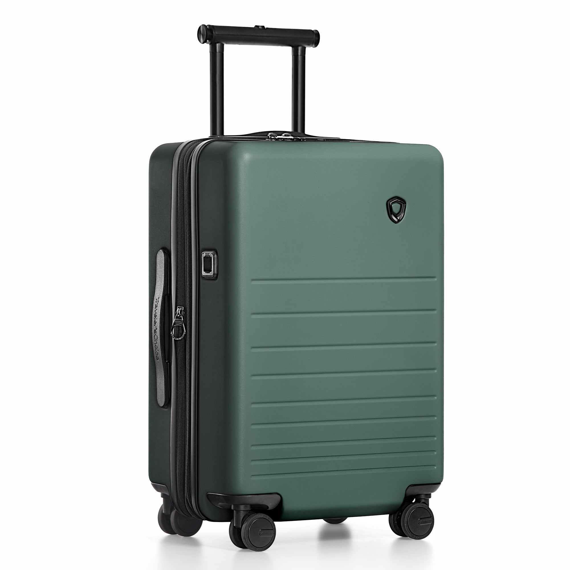 Markham Carry On Luggage - Lightweight Durable Suitcase for Travel, Business Trips & Weekend Getaways | TSA Approved & Spinner Wheels