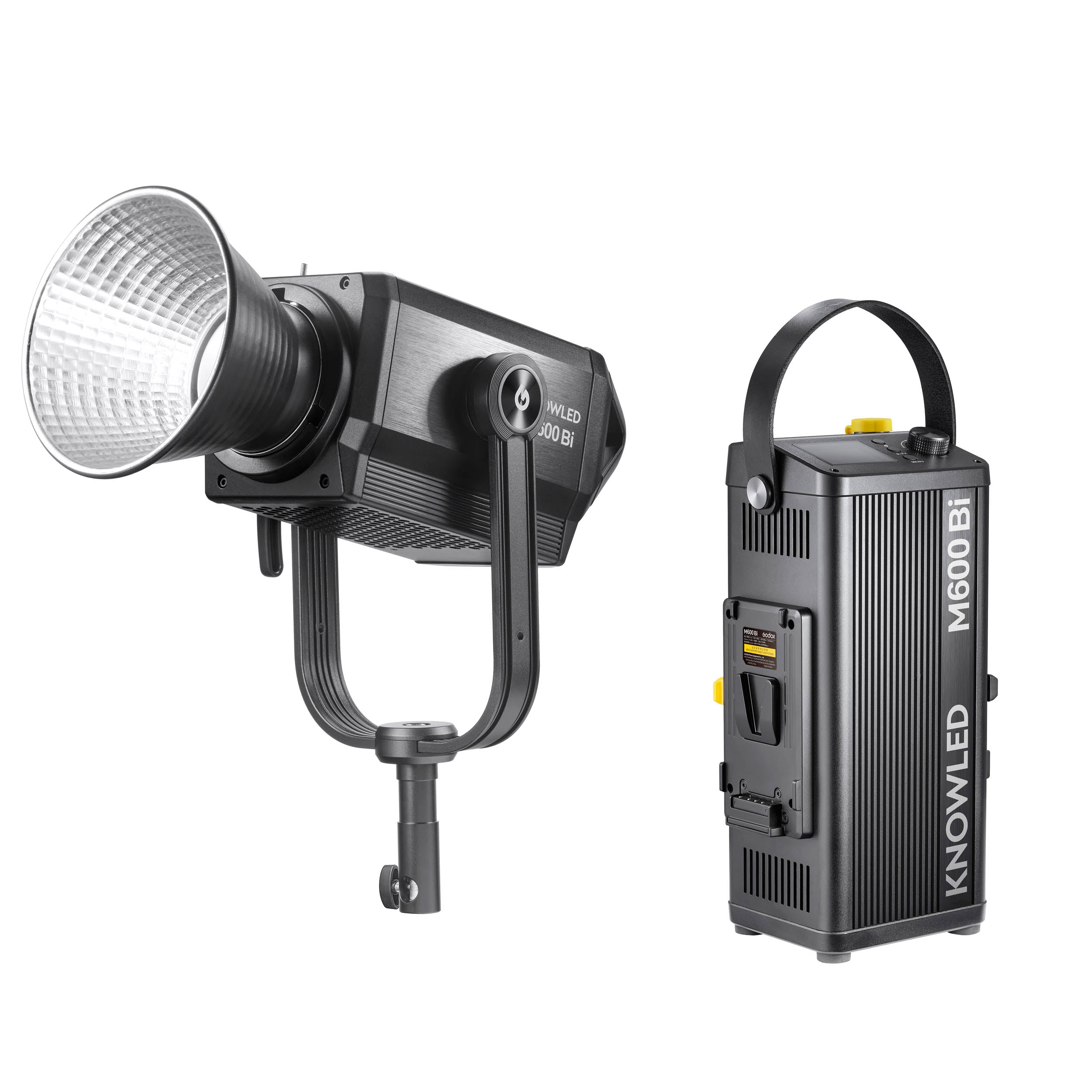 KNOWLED M600Bi 730W Adjustable Bi-Color LED Light with Variable Color Temperature - Perfect for Photography, Videography, and Studio Lighting