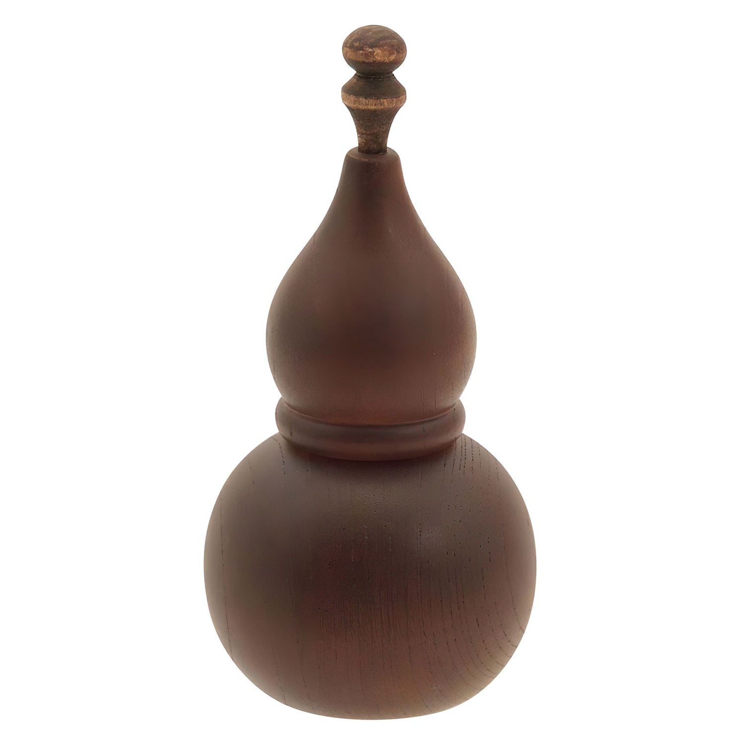 Premium Wooden Gourd-Shaped Shichimi Spice Cruet - Japanese 7 Spice Seasoning Dispenser for Sushi, Ramen & Noodles - Elegant Tabletop Condiment Shaker for Asian Cuisine