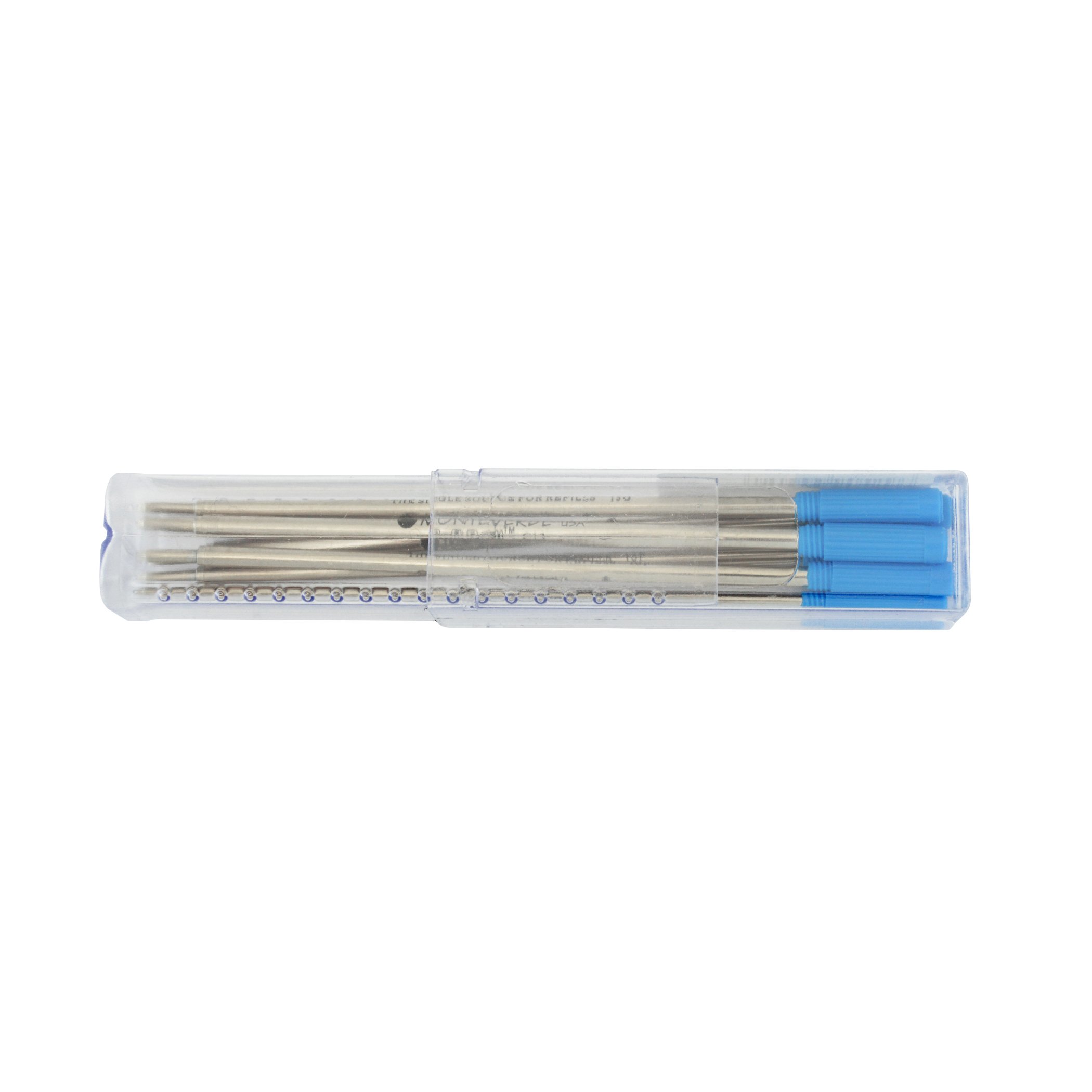Monteverde Ballpoint Pen Refills for Cross Pens - Medium Point Turquoise Ink - 6 Pack (C133TQ) - Perfect for Office, School & Everyday Writing