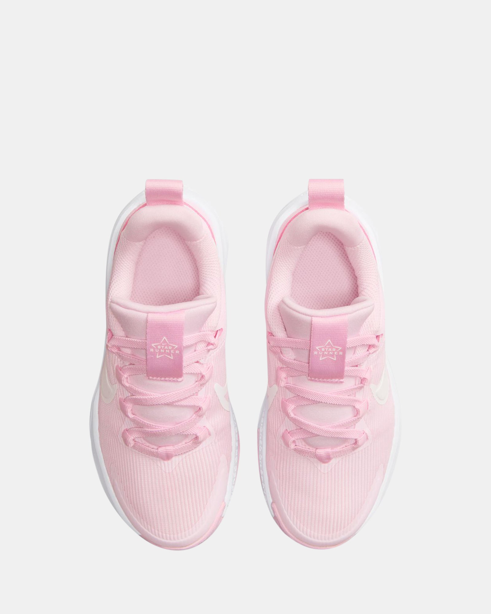 Star Runner 4 NN Preschool Pink Foam White Sneakers - Lightweight Comfortable Kids Running Shoes for Boys & Girls - Perfect for School, Playground & Daily Activities