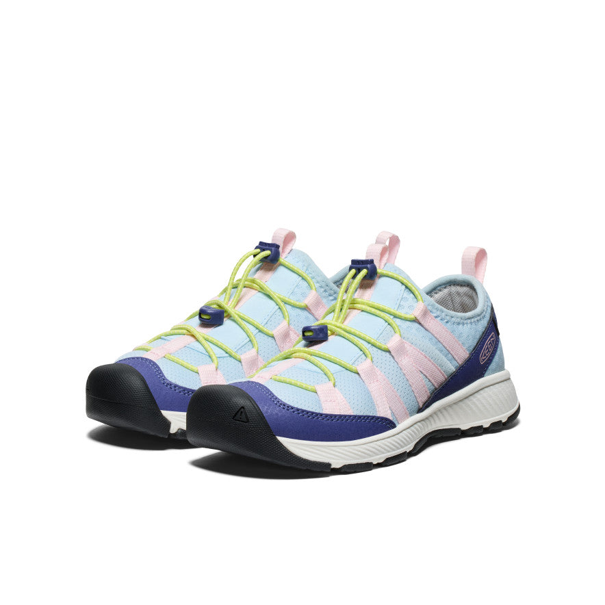 **Little Kids' Motozoa Sneakers - Comfortable & Durable Toddler Shoes for Boys & Girls | Skipper Blue & Giggle Pink | Perfect for Playtime, School & Outdoor Activities**