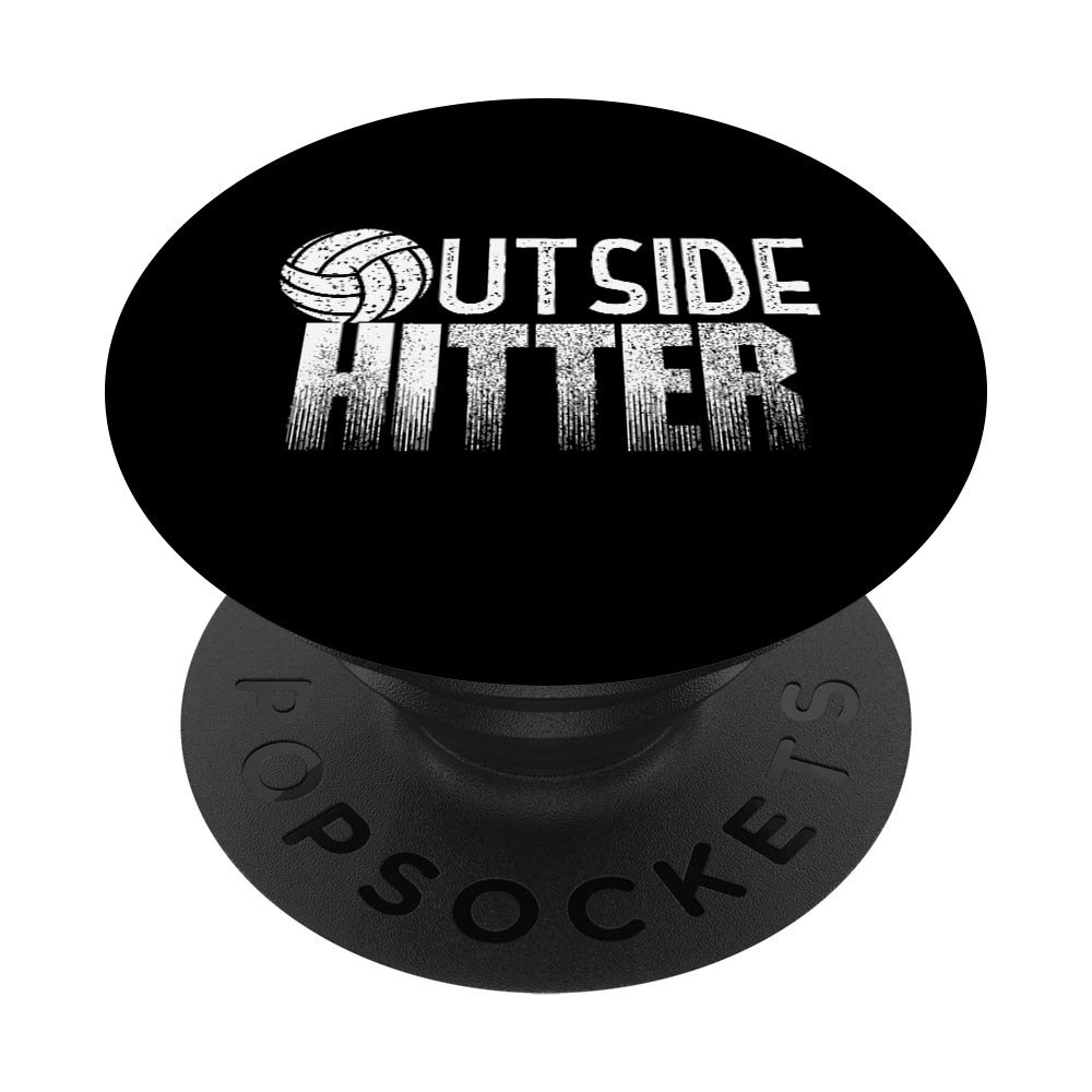 Volleyball Player Outside Hitter Swappable PopGrip - Custom PopSocket for Sports Enthusiasts, Perfect for Game Days & Training Sessions
