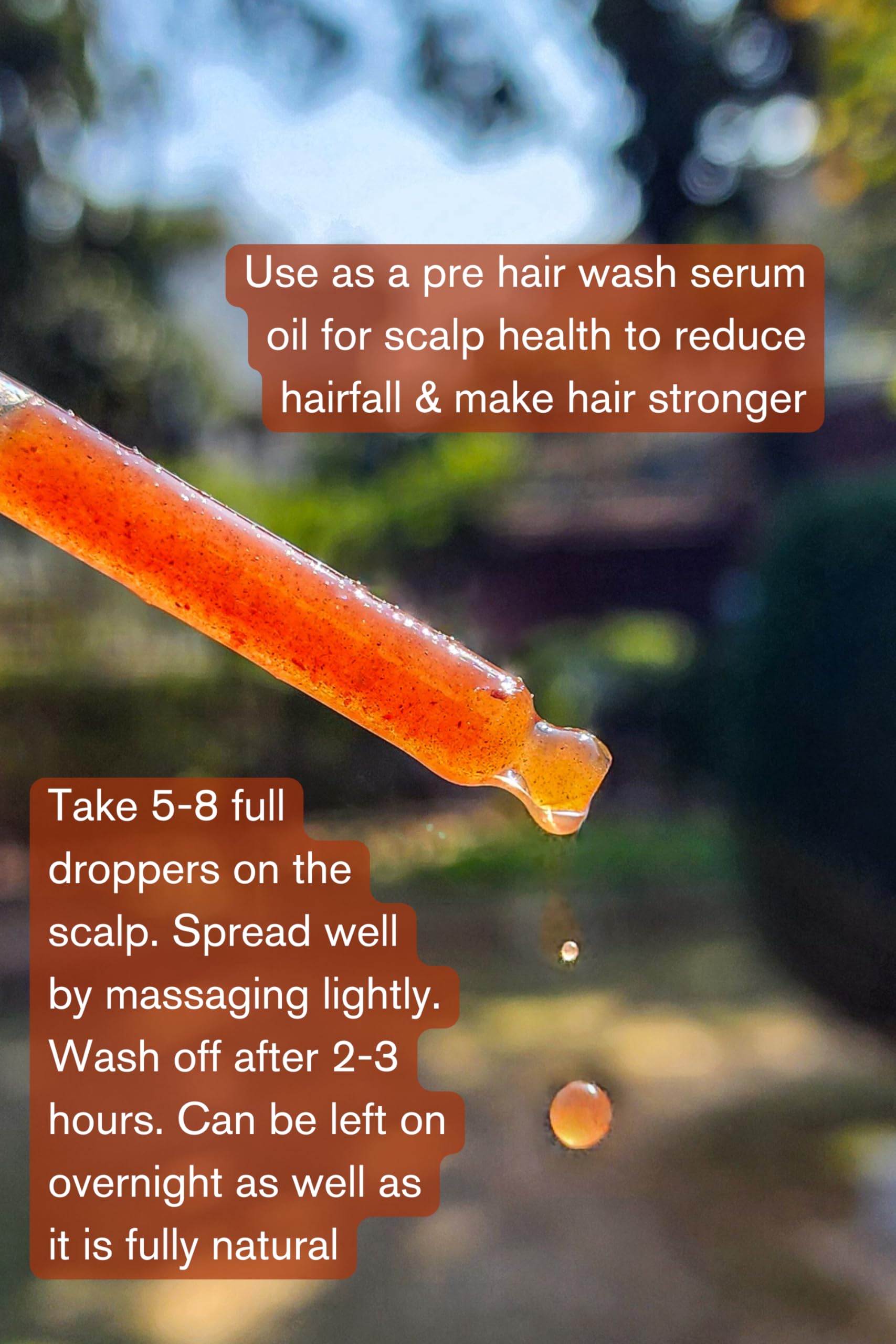 Nature Mill Hibiscus Rosemary Hair Serum Oil - 100ml Coconut Peppermint for Stronger Hair Growth | Natural Hair Care Treatment for Dry, Damaged Hair | Perfect for Daily Use & Scalp Massage