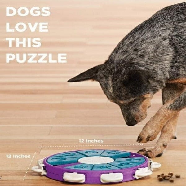 Outward Hound Twister Interactive Puzzle Dog Toy - Fun Treat Dispenser for Small & Large Breeds - Perfect for Indoor Play, Training & Mental Stimulation