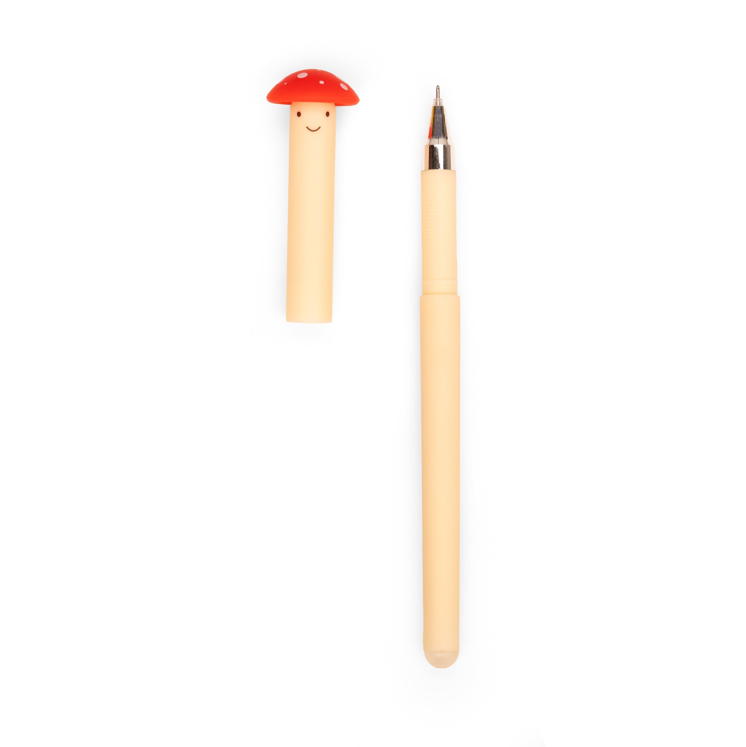 Eco-Friendly Erasable Mushroom Pen - Reusable & Refillable Writing Tool for Office, School & Home Use - Perfect for Notes, Sketches & Planning