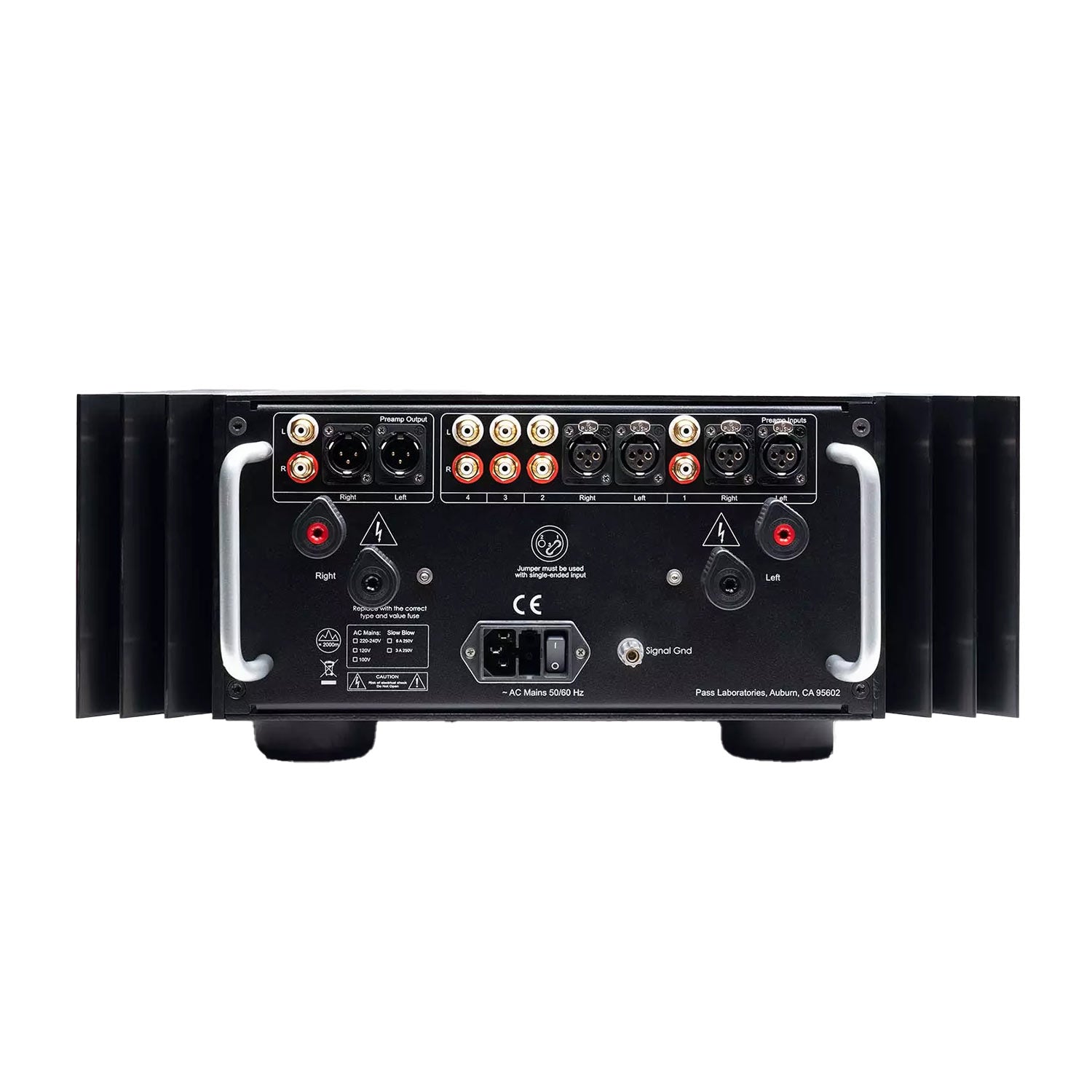 Pass Labs INT 60 Integrated Stereo Amplifier - High-End Audio Power for Home Theater & Music Listening - Perfect for Audiophiles & Hi-Fi Systems