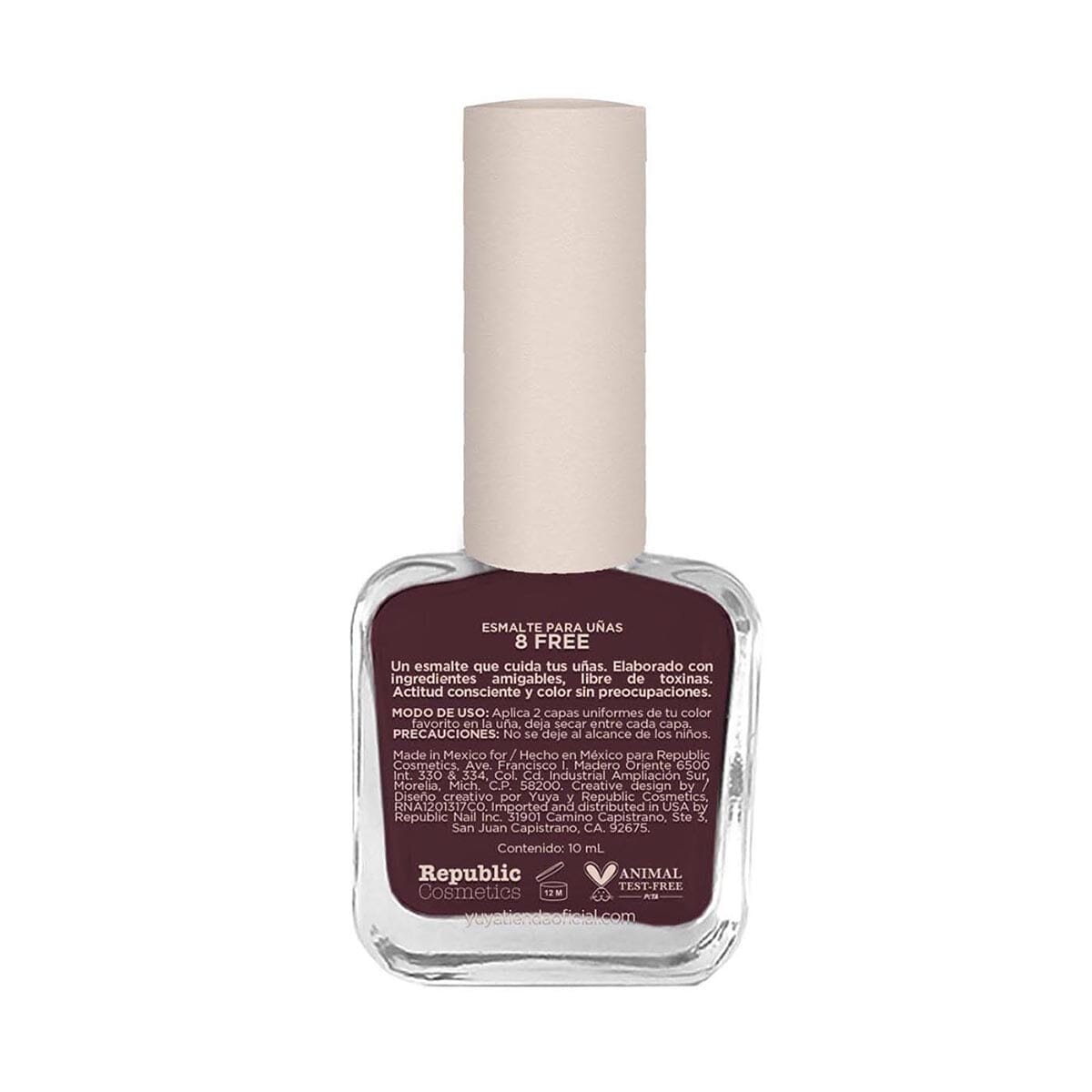 8-Free Ephemeral Nail Polish - Vegan, Non-Toxic & Long-Lasting Nail Lacquer for Manicures & Pedicures | Perfect for Salons, Home Use & Special Occasions