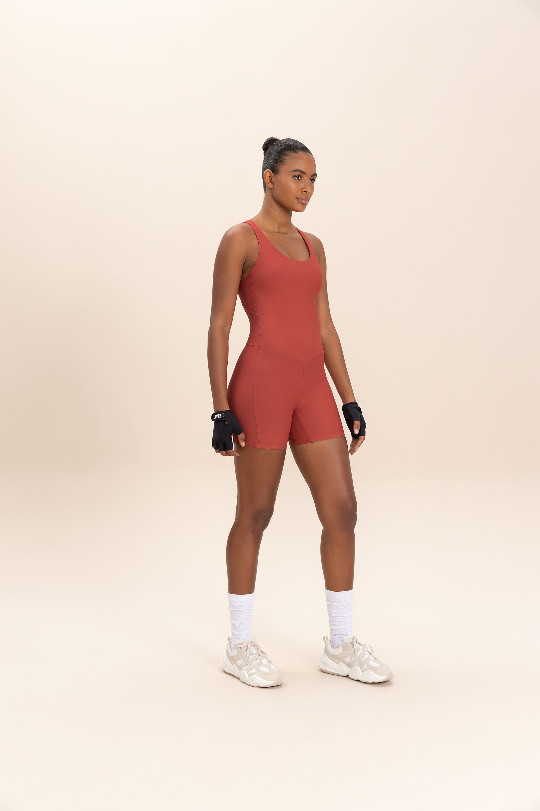 Hydefit® Adaptiv Short Bodysuit - Women's Workout & Yoga Bodysuit with Moisture-Wicking Fabric for Gym, Running & Activewear (Perfect for Pilates, Dance & Fitness Training)