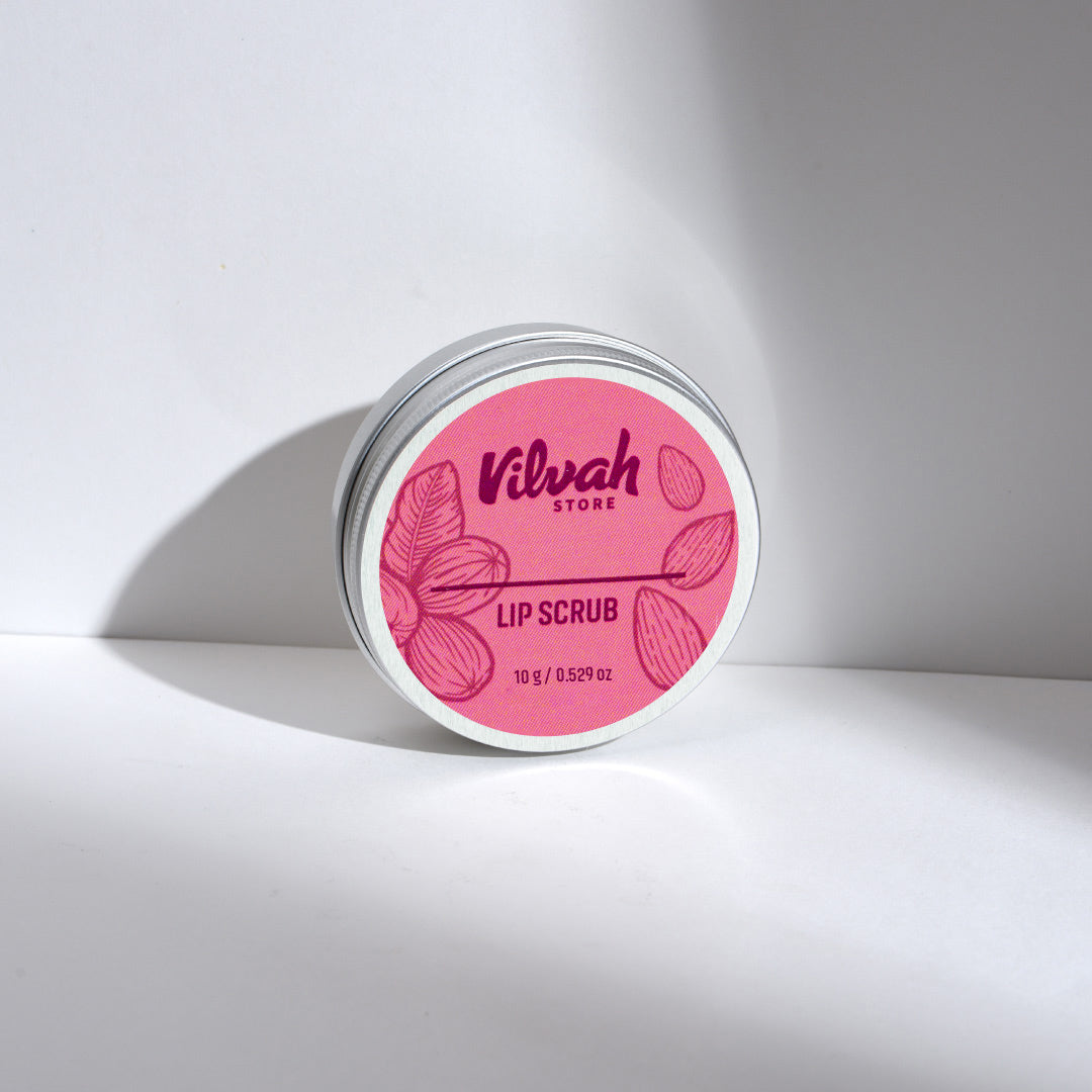 Exfoliating Lip Scrub for Soft Smooth Lips - Natural Moisturizing Lip Care - Perfect for Dry Chapped Lips Treatment & Pre-Lipstick Prep