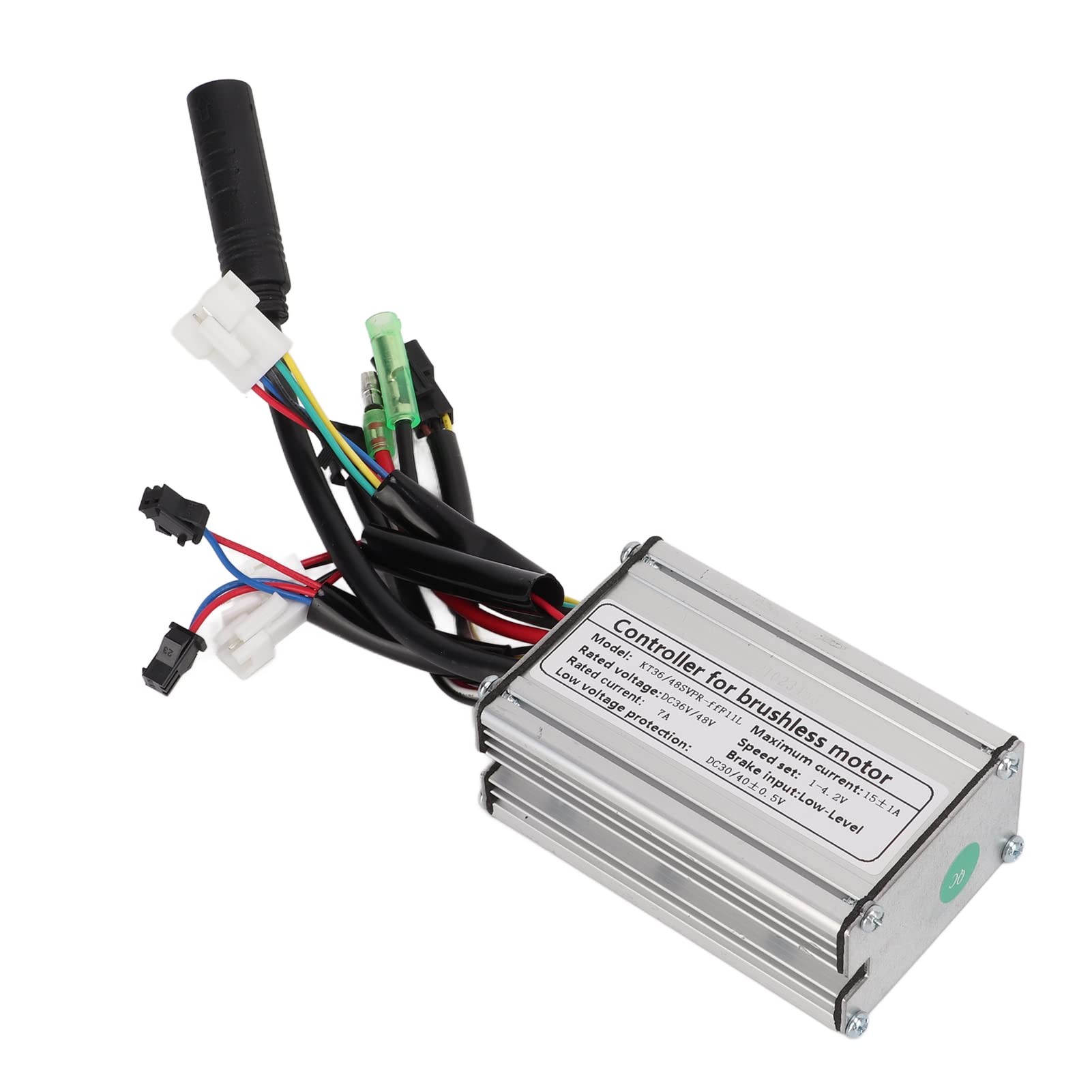 RiToEasysports 36V/48V 15A Sine Wave Electric Bike Controller - 6MOS with Light Line for 250W Brushless Motor - Perfect for E-Bike Upgrades & DIY Modifications - Ideal for Commuting, Mountain Biking & Urban Riding