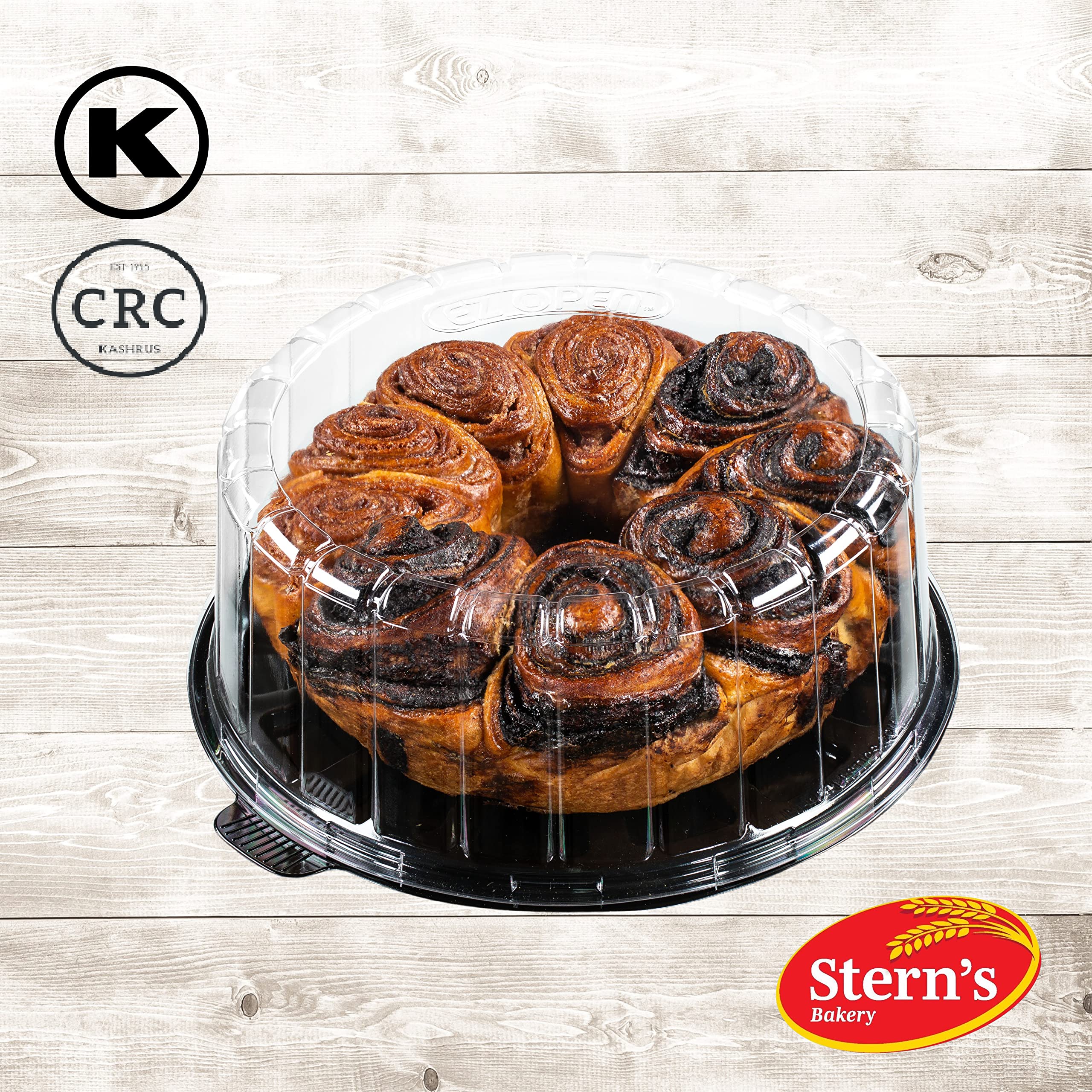 Delicious Chocolate & Cinnamon Babka Cake - 32oz Fresh Baked Babka Bread | Perfect Valentine's Day, Christmas & Thanksgiving Gift Basket | Thoughtful Present for Men, Women, Colleagues & Friends | Great for Holiday Parties, Breakfast Treats & Coffee Pairings