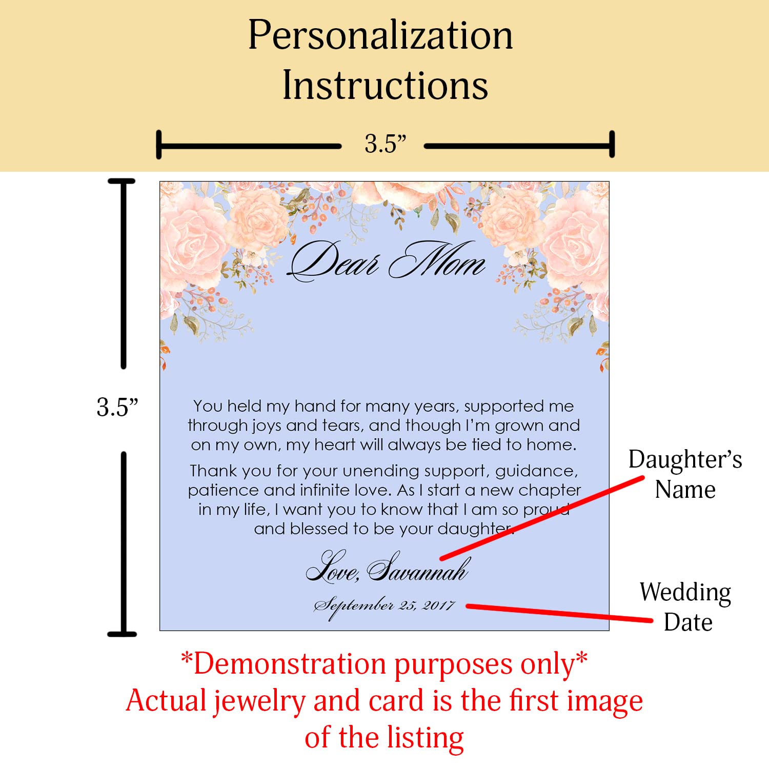 Personalized Mother of the Bride Necklace - Gold Hammered Ring Pendant Jewelry Gift from Daughter for Wedding Day - Perfect for Mother-Daughter Bonding & Special Occasions