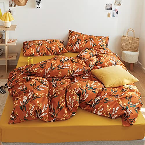 4-orange Floral