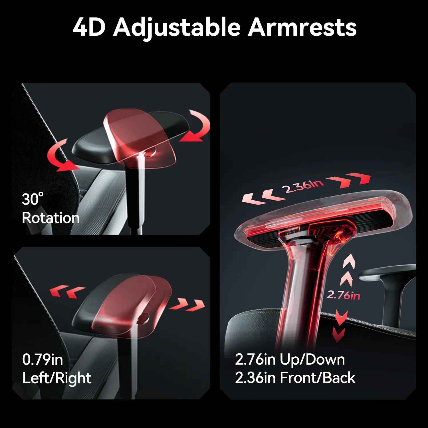 AutoFull M5 Ergonomic Gaming Chair - High Back Racing Style with Lumbar Support for PC, Office & Esports - Comfortable PU Leather Computer Chair for Long Gaming Sessions