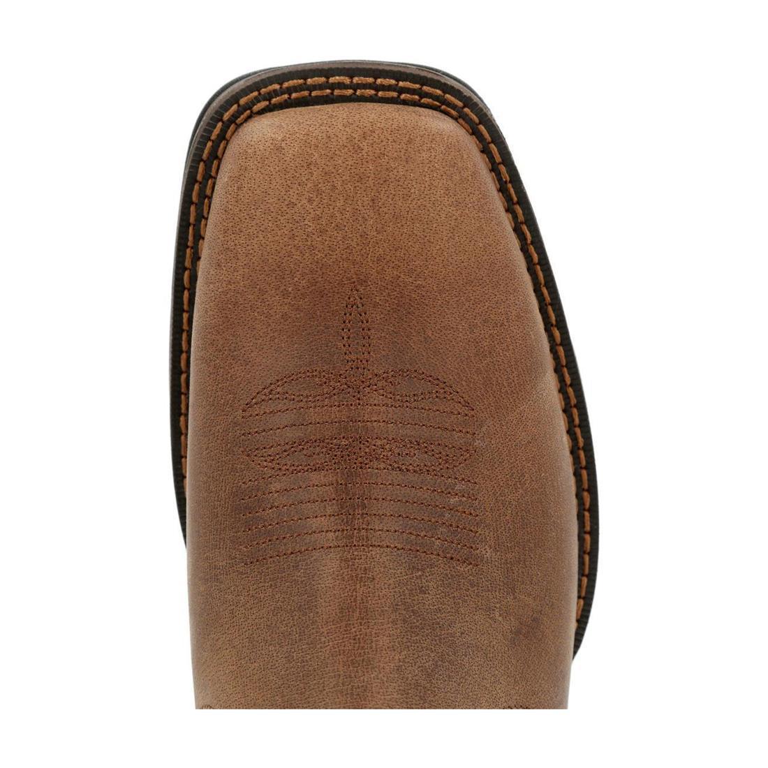 Red Dirt Rebel Square Toe Western Boots for Women - Genuine Leather Cowgirl Boots with Comfortable Fit - Perfect for Country Dancing, Rodeo & Western Fashion