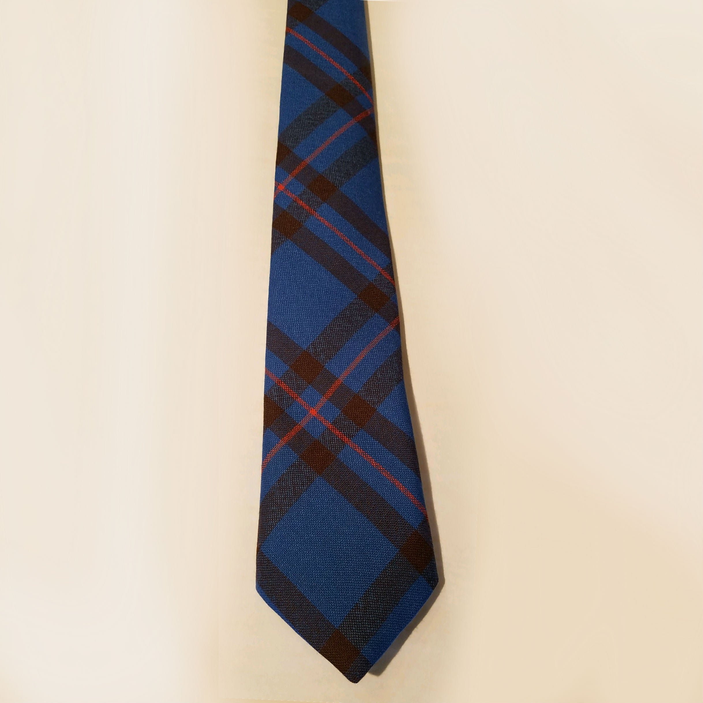 Premium Wool Tartan Neckties for Men - 99 Modern Color Patterns | Perfect for Weddings, Business & Formal Events