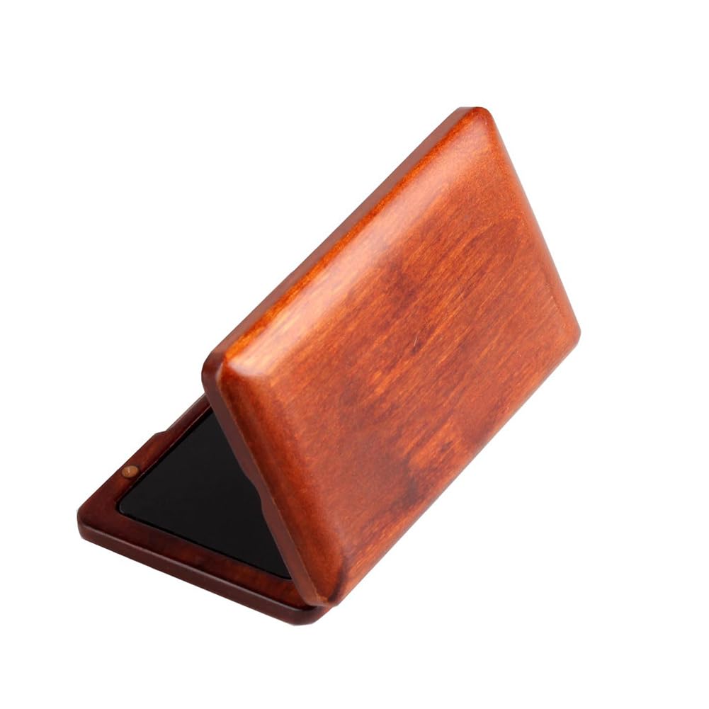 Premium Wooden Saxophone Reed Case for Alto & Tenor Sax - Holds 2 Reeds - Durable Clarinet Reed Storage Box - Perfect for Musicians, Students & Professionals - Ideal for Practice, Performances & Travel