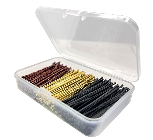 Brown & Blonde Bobby Pins