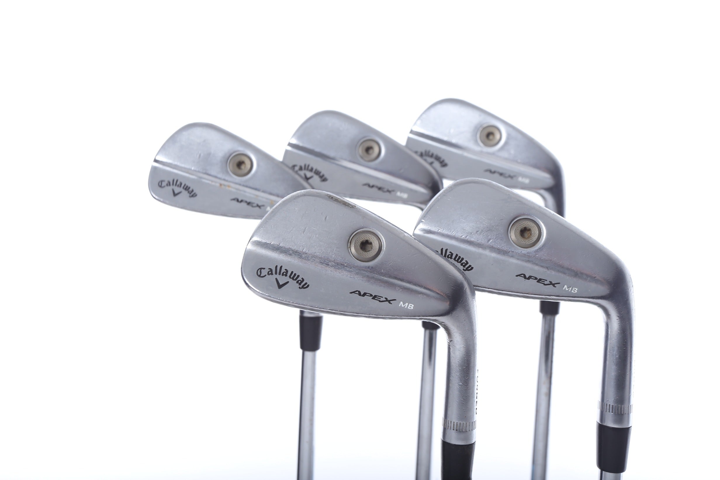 Premium Used Callaway Apex MB Iron Set - Right Handed 6-PW Stiff Flex Golf Clubs for Low Handicap Players | Perfect for Tournament Play & Driving Range Practice