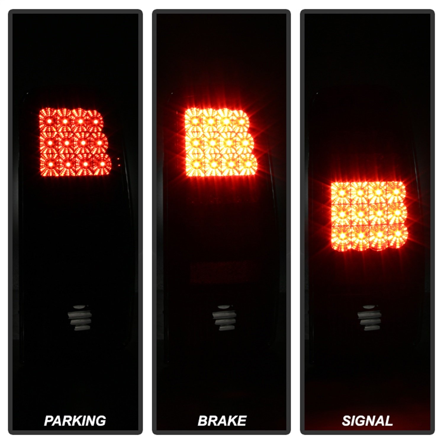 Spyder Auto 5078001 LED Tail Lights Black/Smoked - High-Performance Aftermarket Lighting for Trucks & SUVs