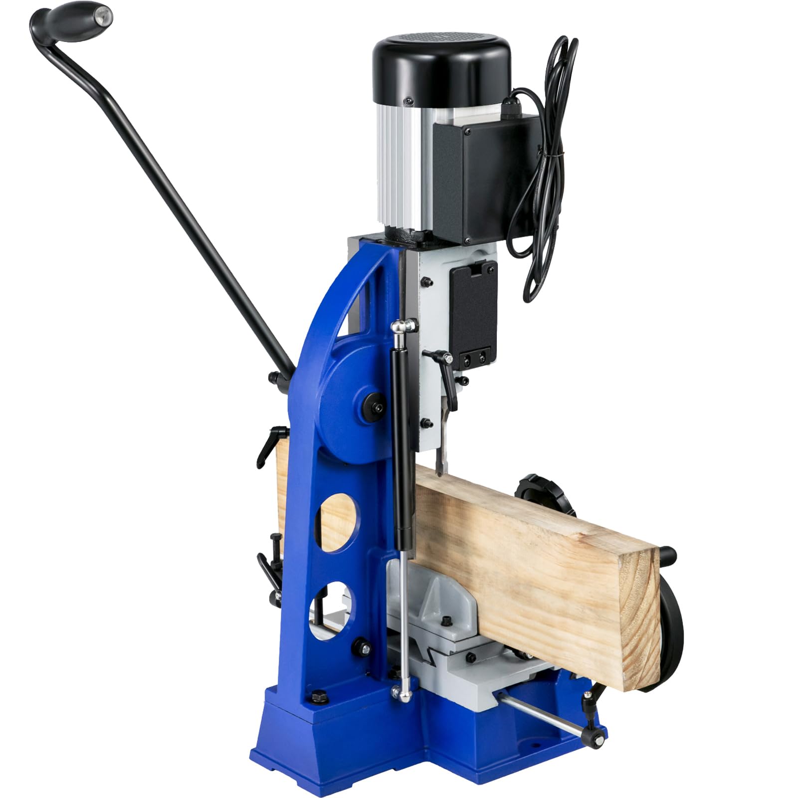 VEVOR 1/2 HP 1700RPM Woodworking Mortise Machine with Movable Workbench | Benchtop Mortiser for Round Holes, Square Holes & Special Woodworking Joints | Perfect for Cabinet Making, Furniture Building & DIY Wood Projects