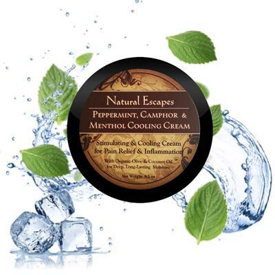 **All-Natural Pain Relief Cream for Whole Body & Joints | Organic Peppermint, Menthol & Camphor Cooling Foot & Muscle Lotion – 8.5 oz | Soothes Sore Muscles, Arthritis & Post-Workout Recovery**    *(Perfect for Athletes, Runners, Seniors & Daily Pain Relief – Fast-Acting & Long-Lasting Comfort)*