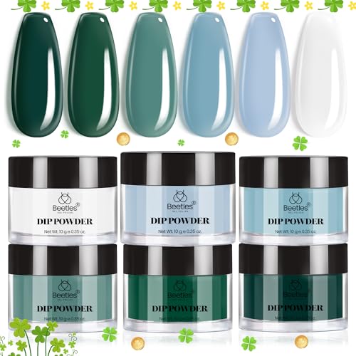0-0 BLue Green Dip Powder Colors